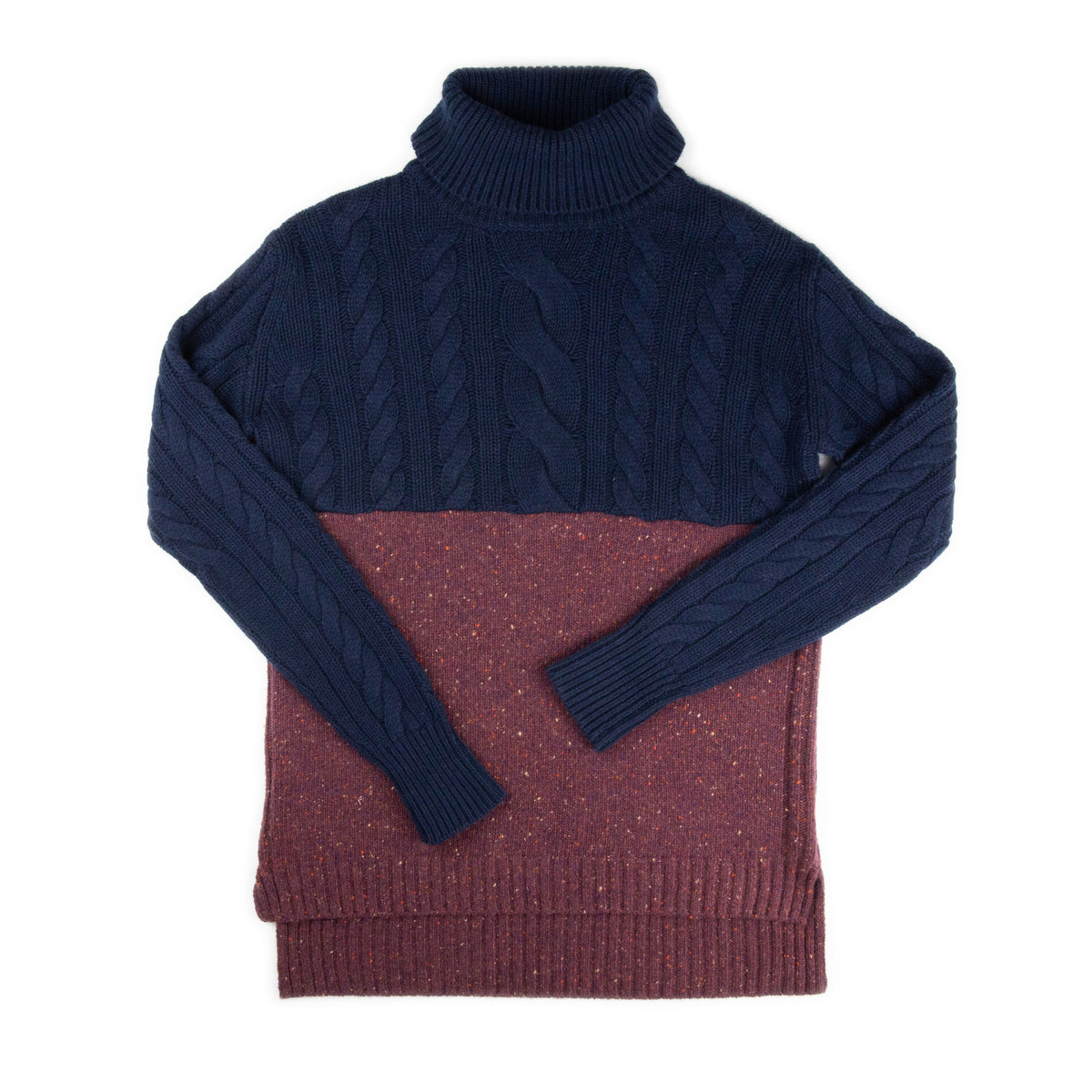 Women's Recycled Merino and Cashmere Ski Sweater Alps & Meters