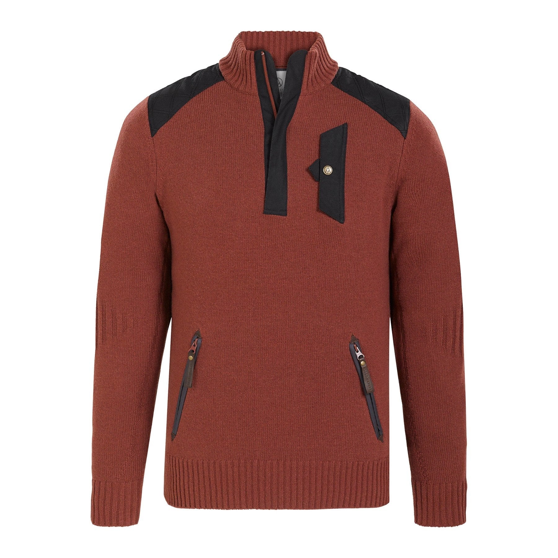 Men s Alpine Guide Ski Sweater Alps Meters