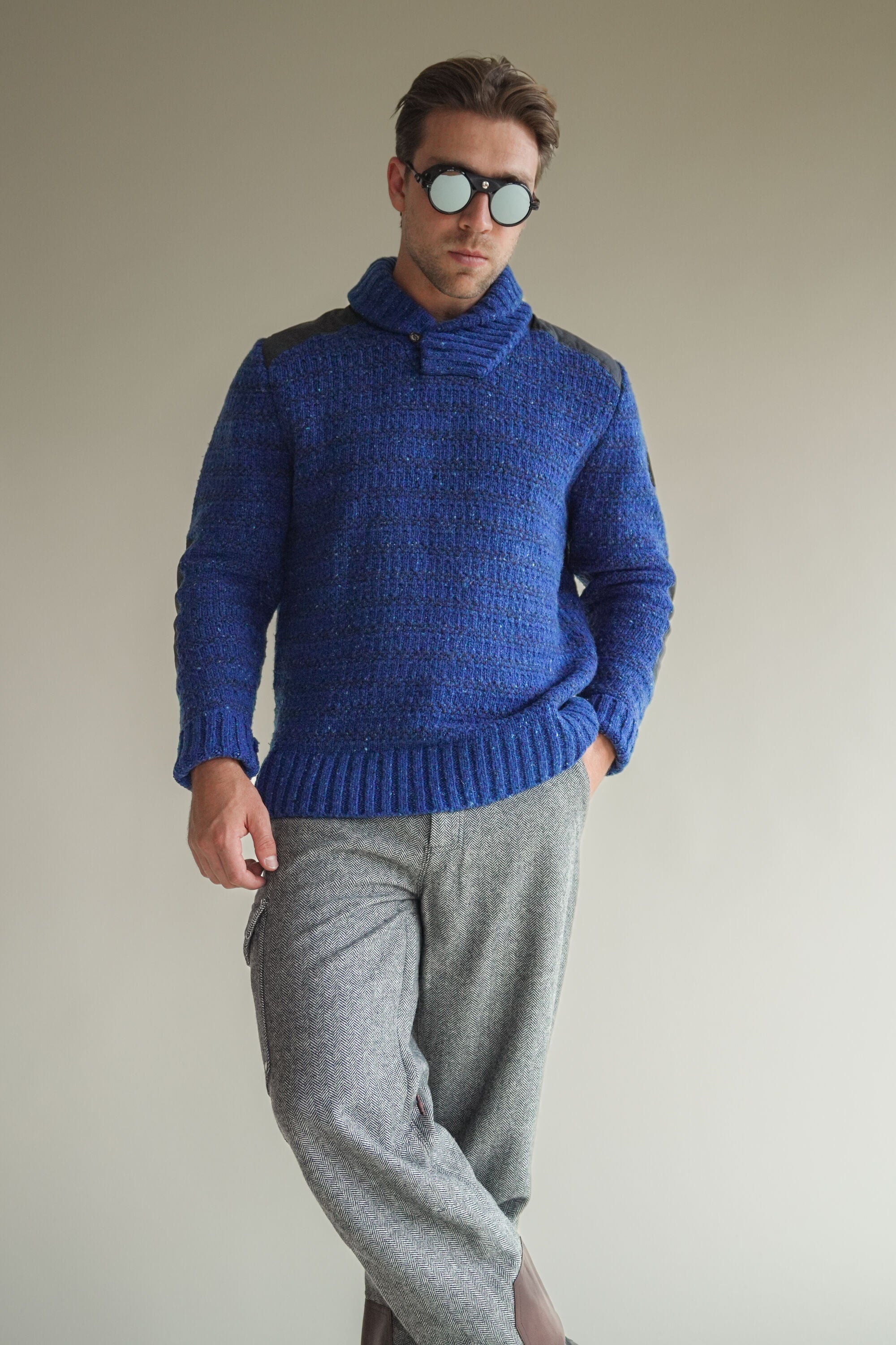 Ascent Shawl Collar Knit – Alps & Meters