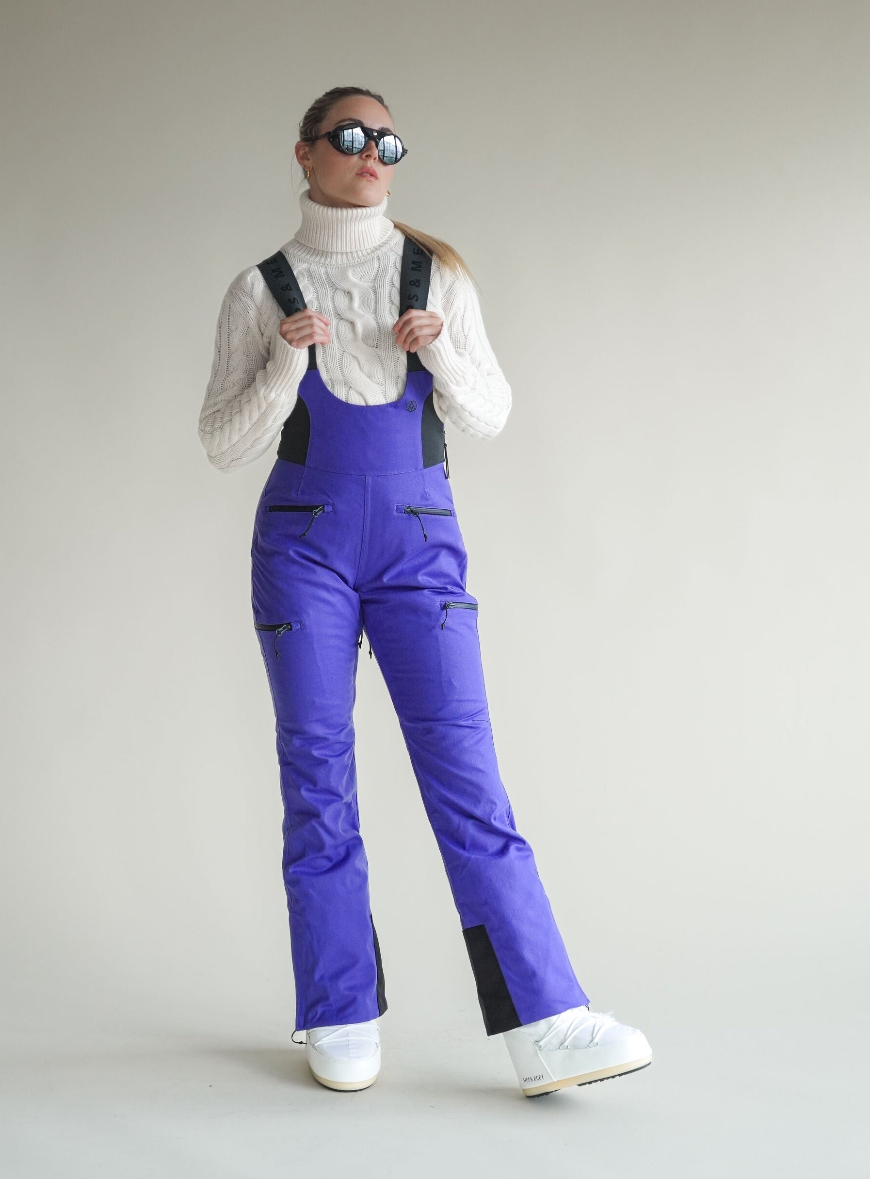 Men's Ascent Insulated Ski Bib - schoeller c_change wool | Alps