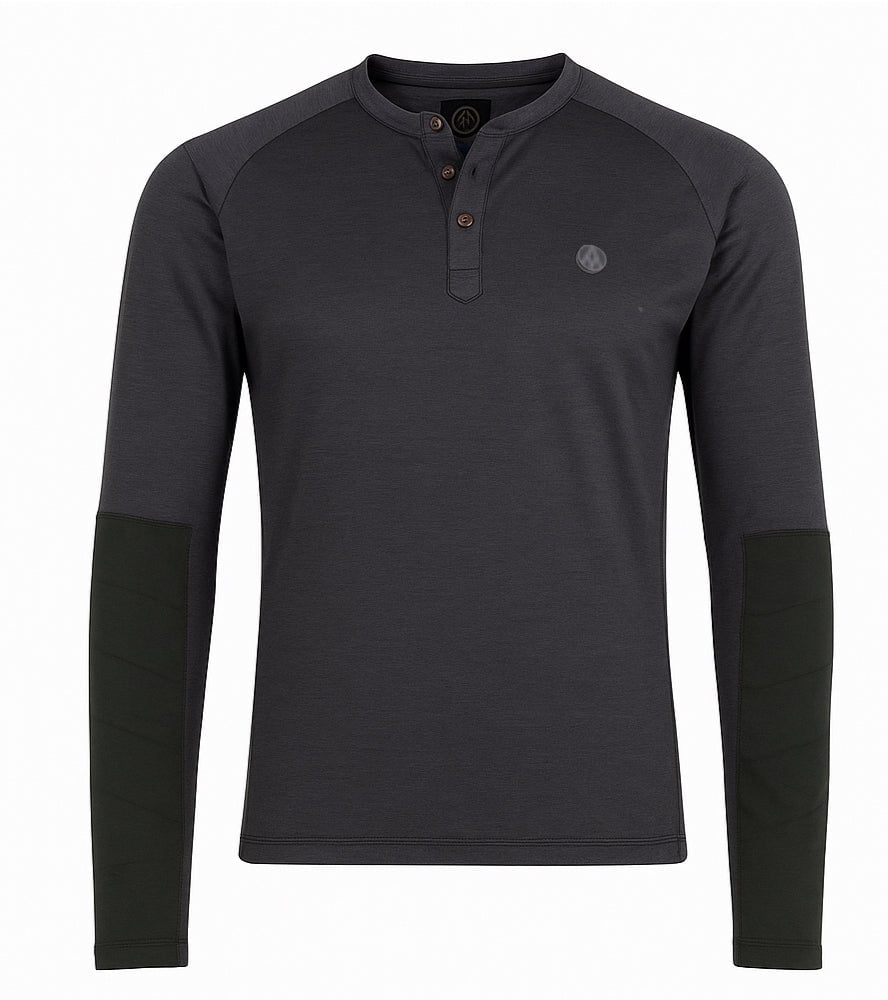 Men's Ascent Long Sleeve Ski Touring Henley – Alps & Meters