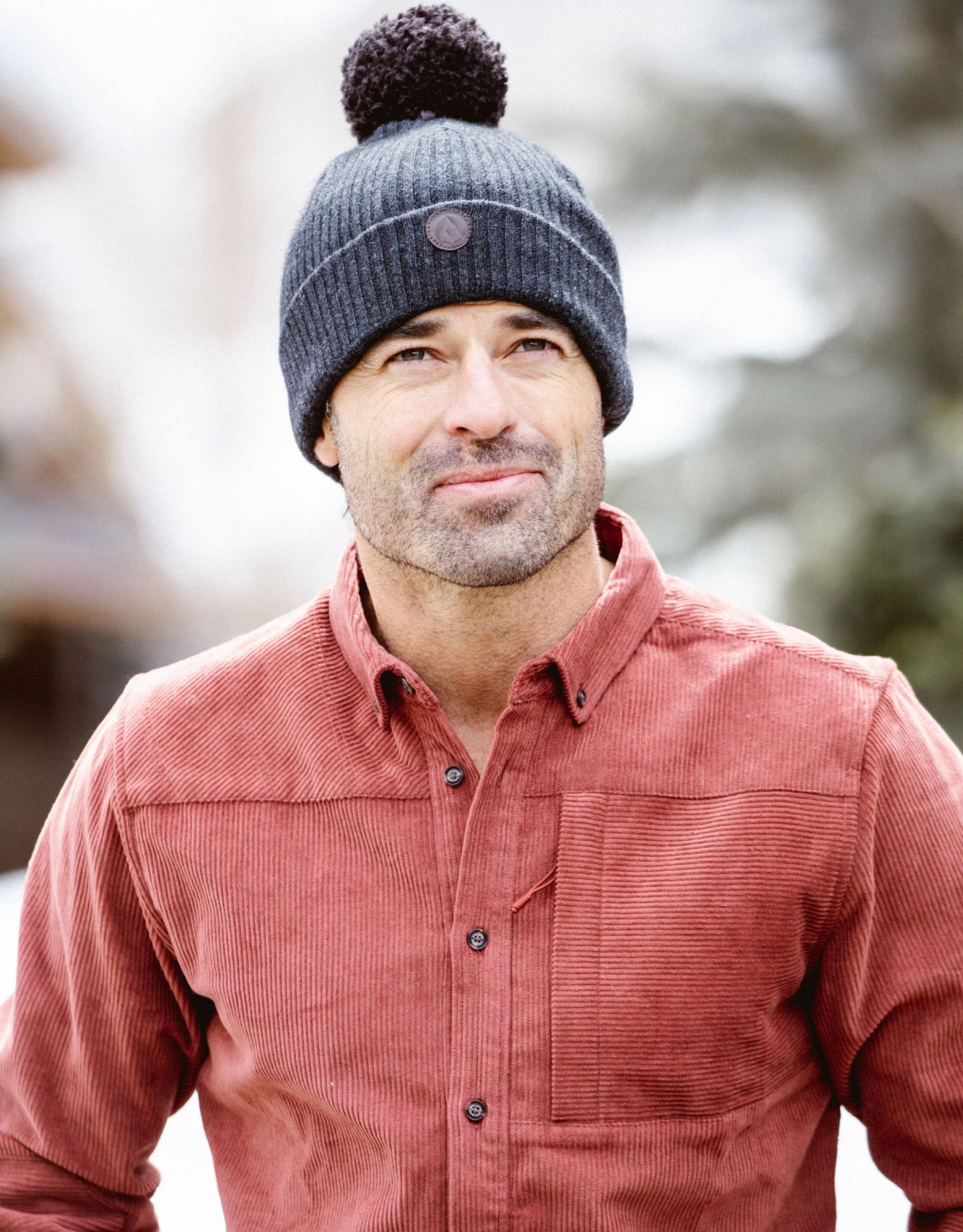 Men's Corduroy Oxford Shirt Inspired by Ski Touring – Alps & Meters