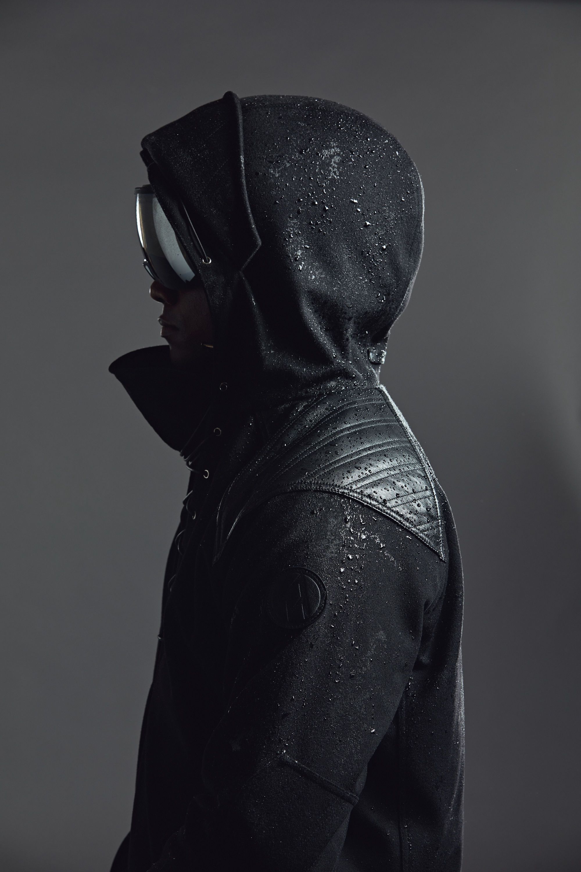 Men's Anorak Jacket - Loro Piana Storm System Wool | Alps