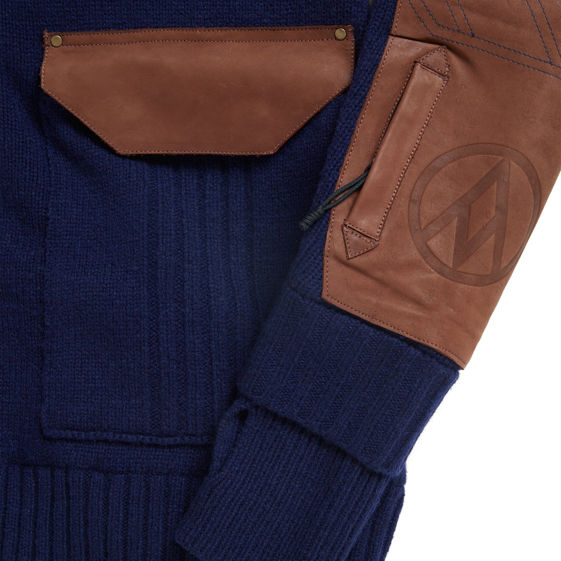 Louis Vuitton Mens 52 Monogram Patchwork Denim Hoodie Zip Jacket
