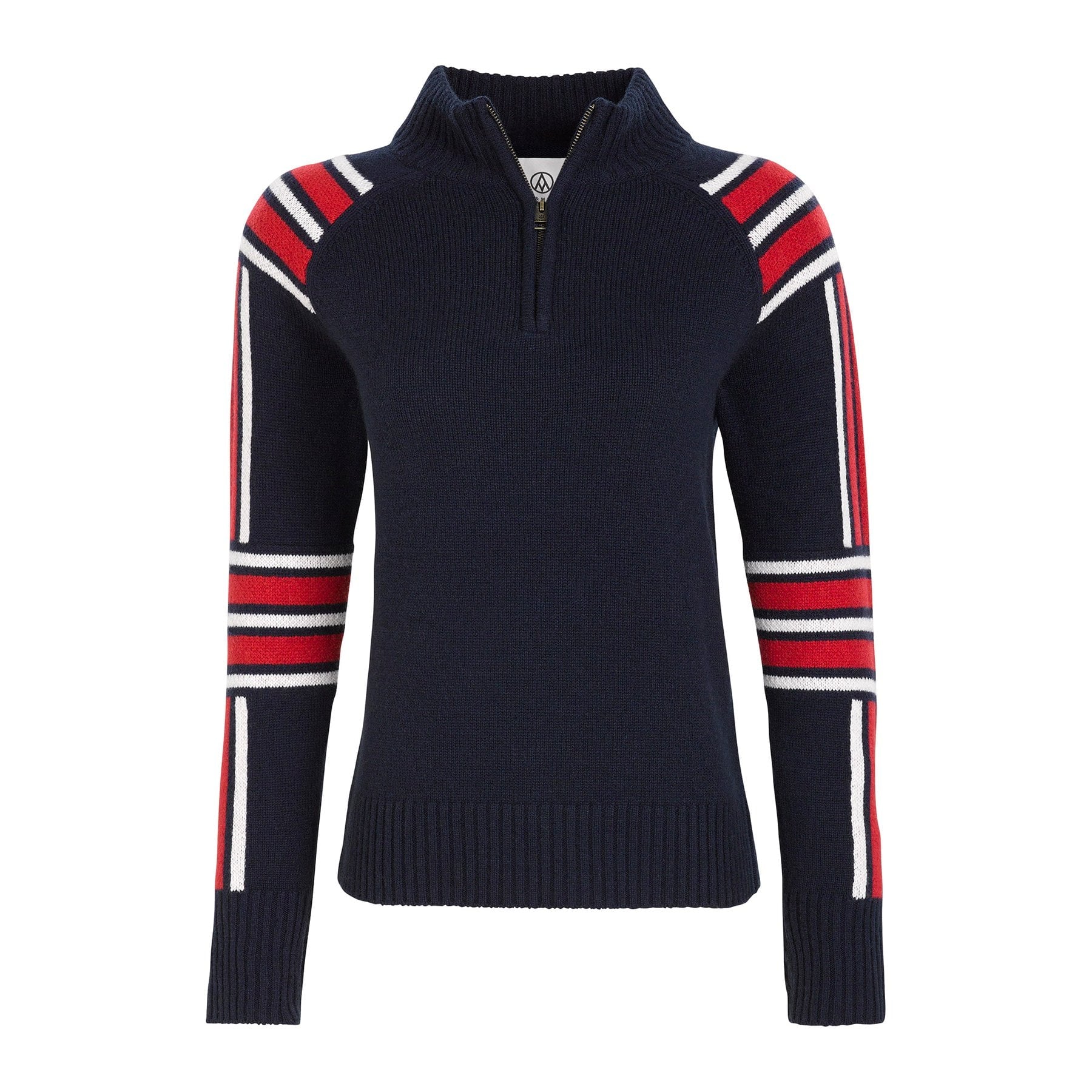 Women's Cashmere Merino Alpine Knit Ski Race Sweater – Alps & Meters